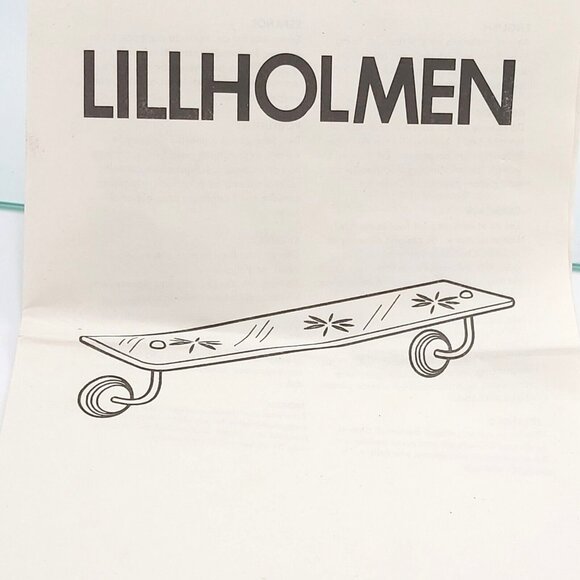 IKEA LILLHOLMEN Glass Wall Shelf With Brushed Aluminum Mounts-400.741.69 - Picture 2 of 10